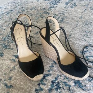 Jessica Simpson platform wedges